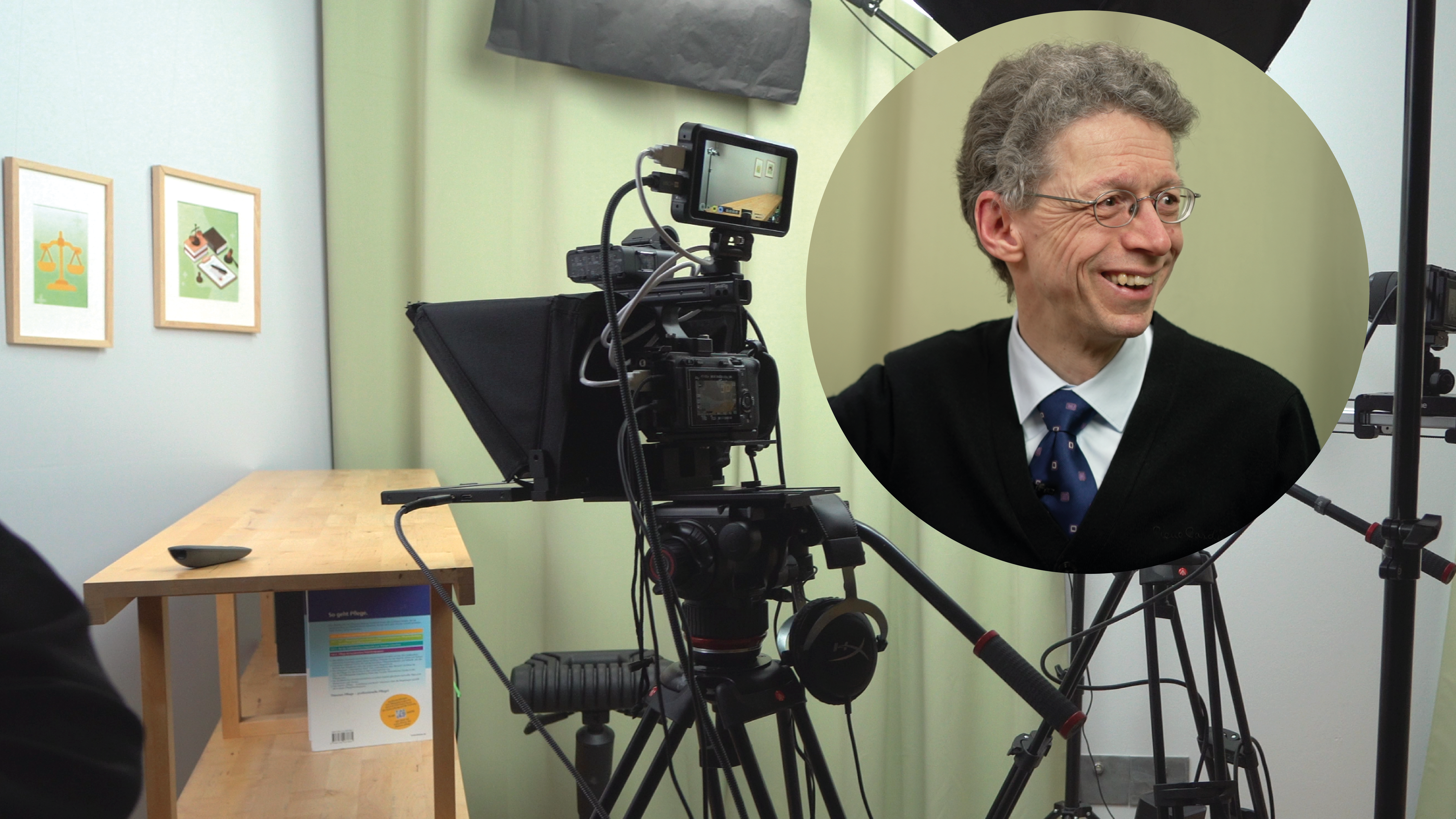 Behind the Scenes: Im Interview mit unserem Experten Rechtsanwalt Axel Foerster bei Pflegecampus