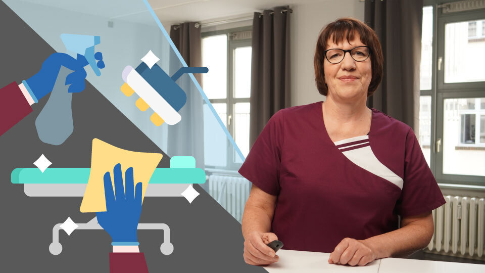 OP-Reinigung: Qualifizierte Flächendesinfektion
