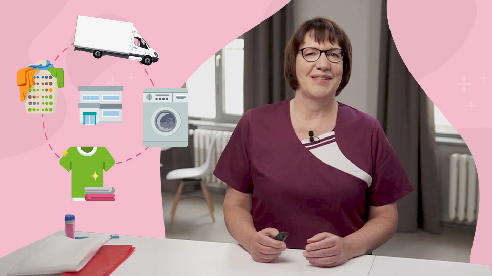 Vorschaubild zum Kurs: Wäschehygiene in der stationären Versorgung