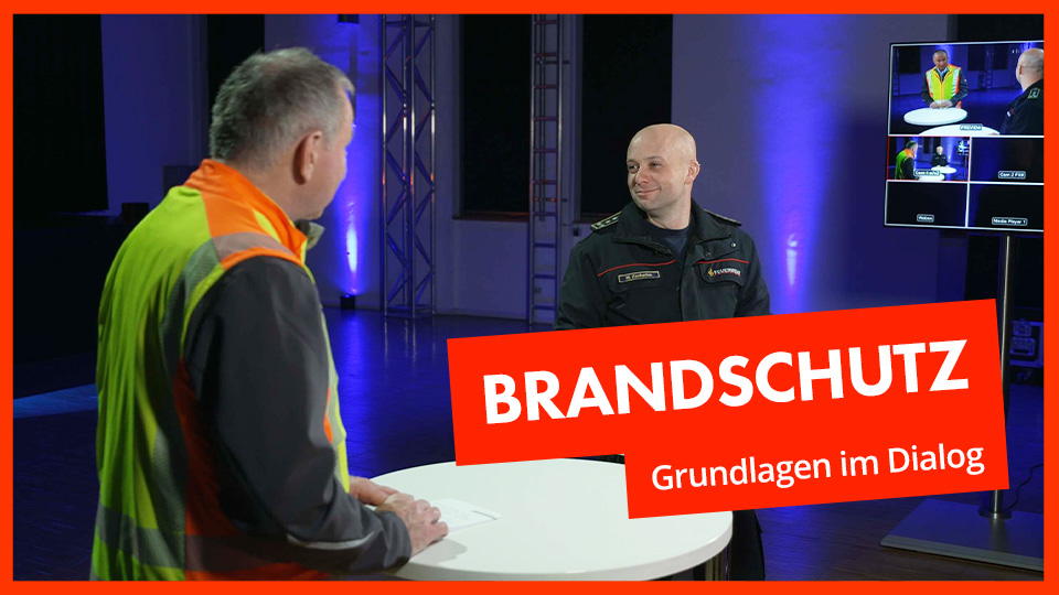Vorschaubild zum Kurs: Grundlagen zum Brandschutz im Dialog – ein erster Überblick über die rechtliche Einordnung, Normen und erste Maßnahmen
