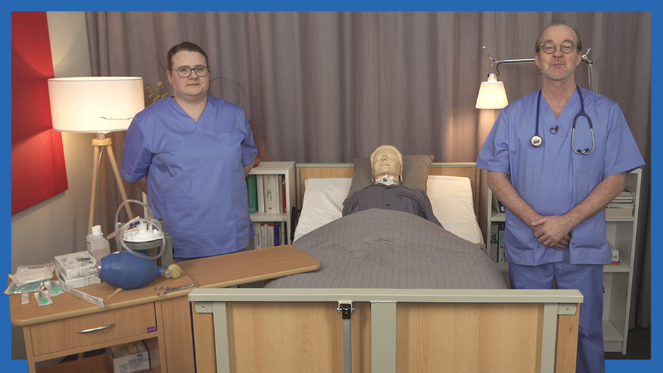 Trachealkanülenwechsel - Praktische Durchführung