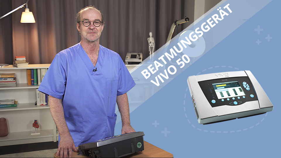 Beatmungsgerät Vivo 50 - Bedienung und Funktionsweise