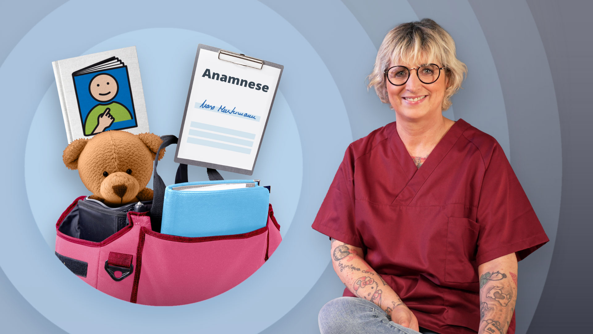 Vorbereitung eines Klinikaufenthaltes für Menschen mit Behinderung