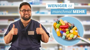 Polypharmazie im Alter: Weniger ist manchmal mehr