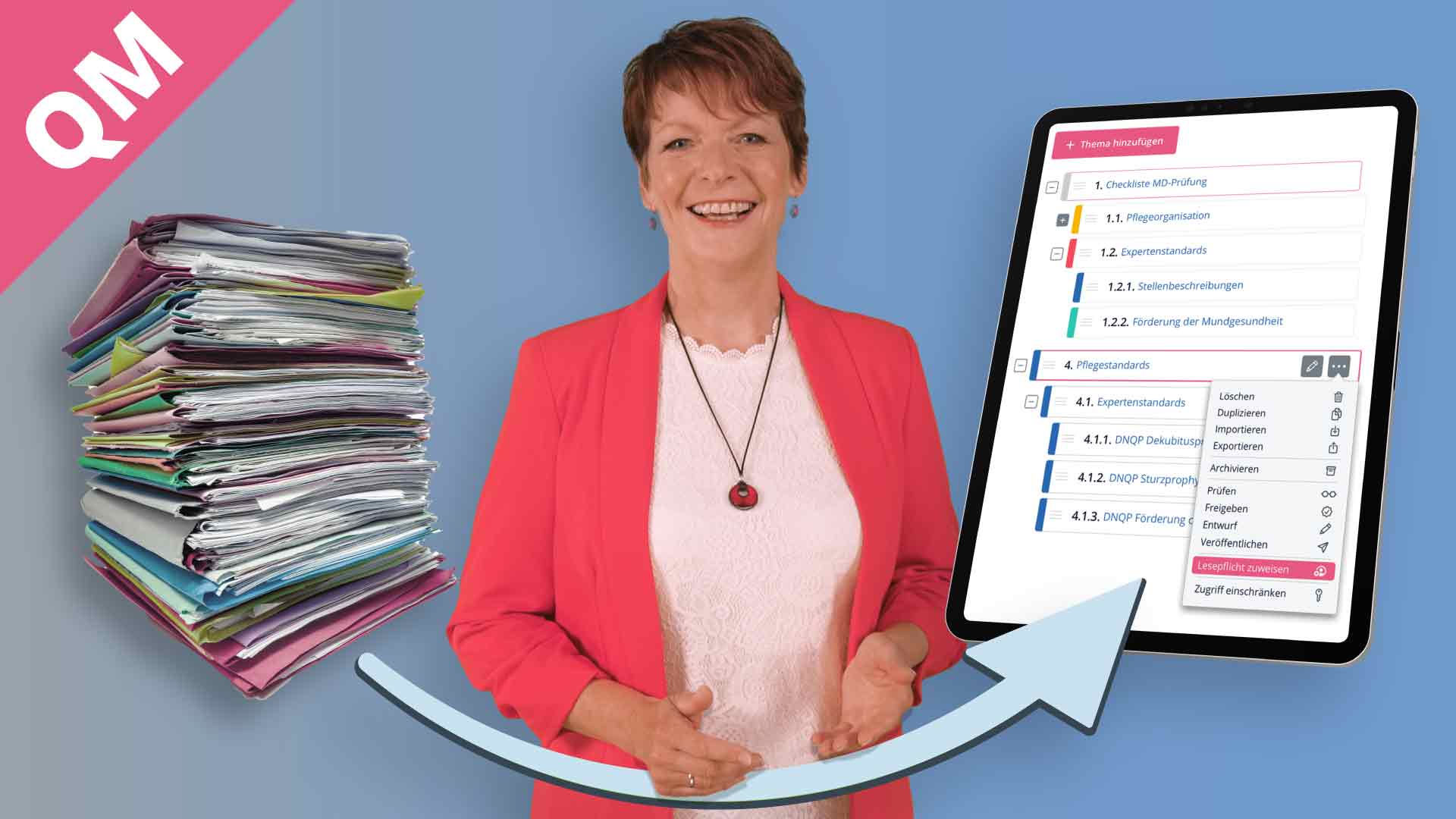 QM - entbürokratisieren und digitalisieren