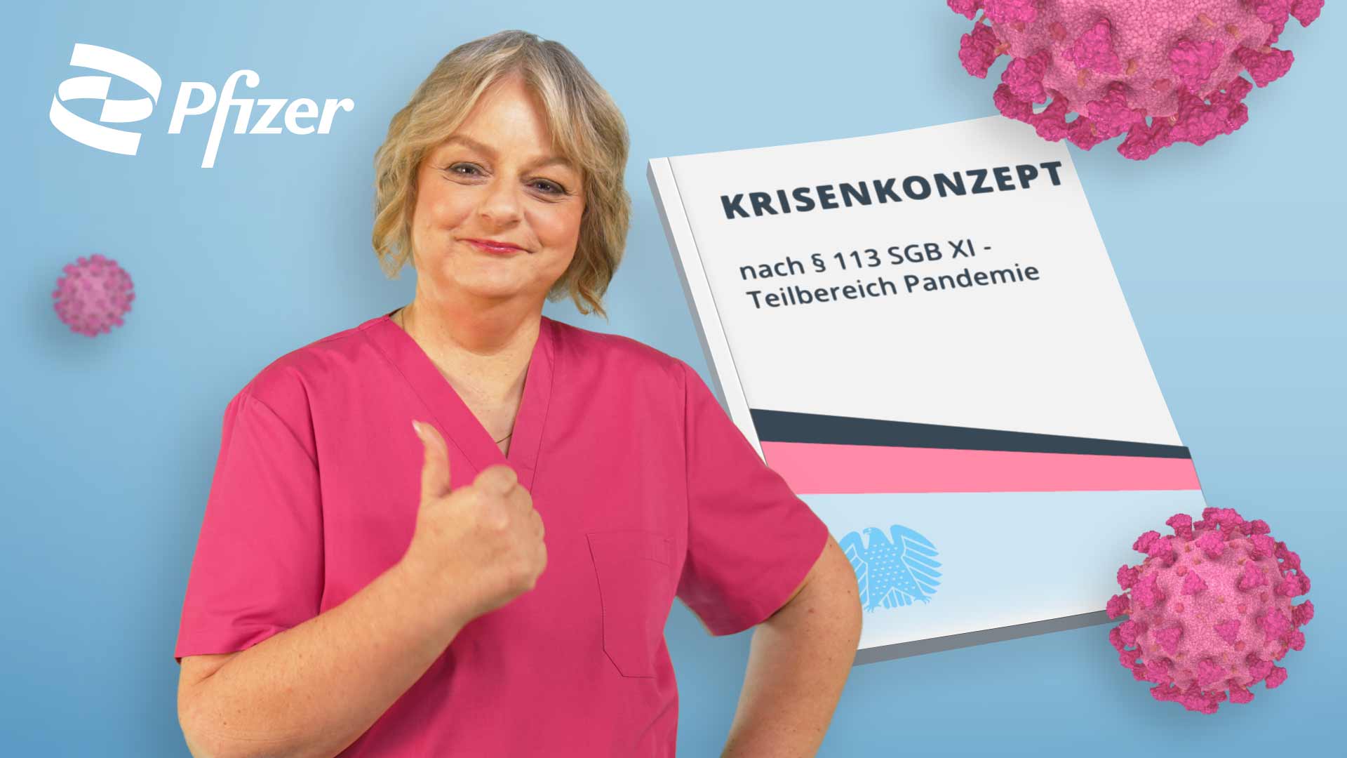 Vorschaubild zum Kurs: Umgang mit COVID-19 in der Langzeitpflege: Gut vorbereitet für Herbst und Winter (Krisenkonzept beispielhaft nach § 113 SGB XI -Teilbereich Pandemie)