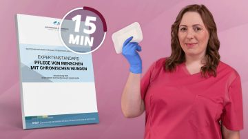 15-Minuten: Expertenstandard Pflege von Menschen mit chronischen Wunden