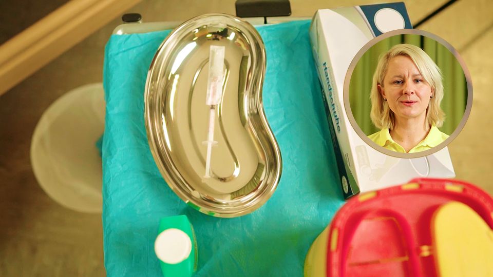 Vorschaubild zum Kurs: Eine subkutane Injektion injizieren